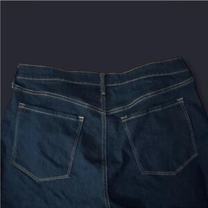 Dark Blue Old Navy High-Rise Denim flare jeans